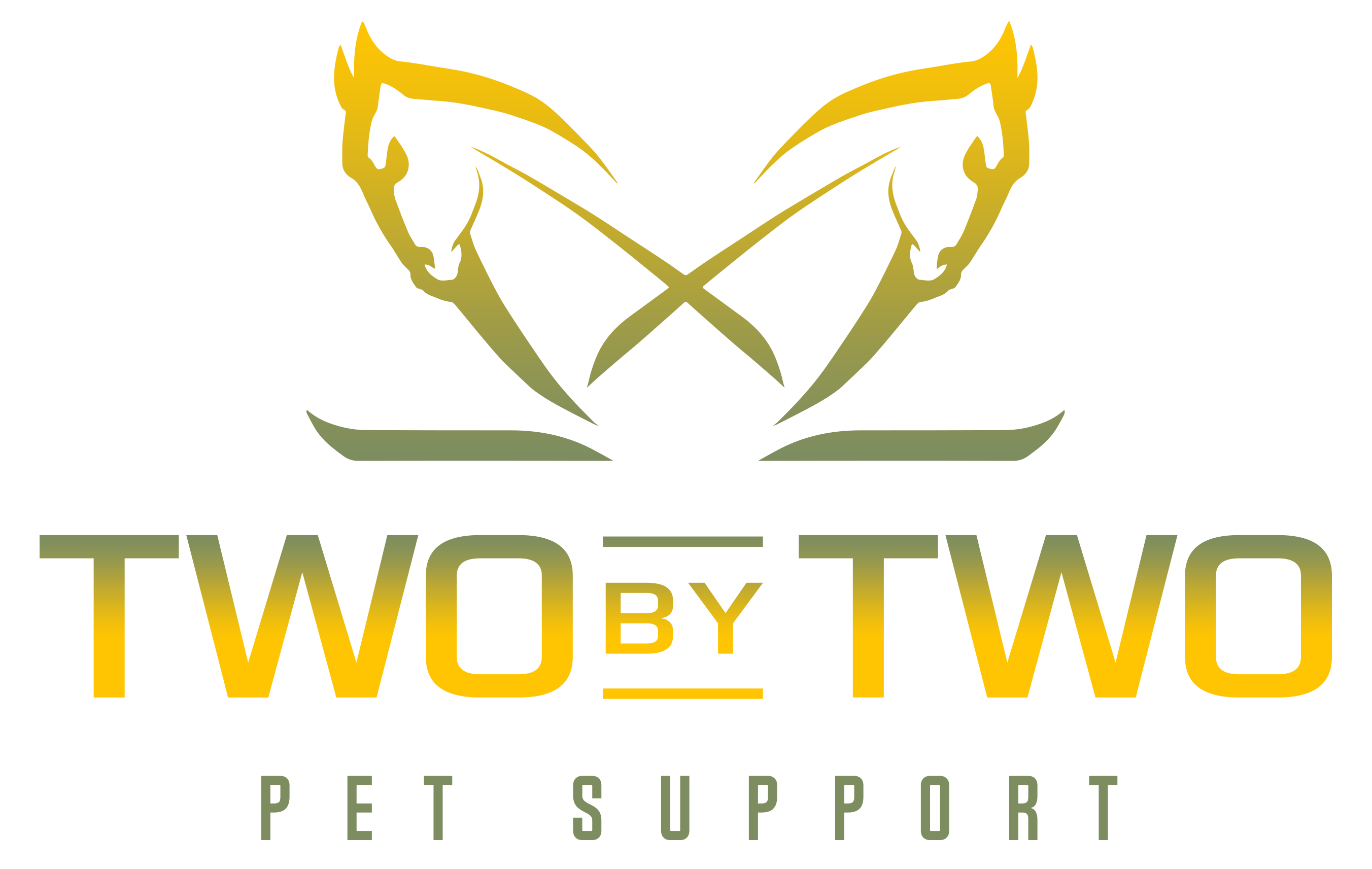 Two by Two Pet Support logo